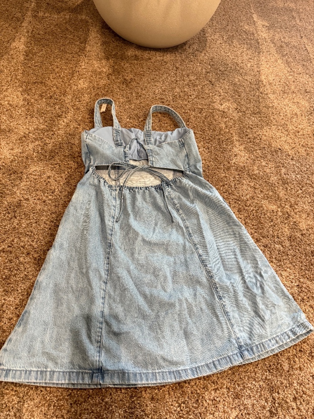Denim dress